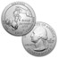 2015-P 5-Coin 5 oz Silver Burnished ATB Set (w/Box & COA)