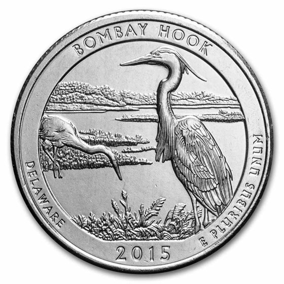 2015-P ATB Quarter Bombay Hook Wildlife Refuge BU 2015-P ATB Quarter Bombay Hook Wildlife Refuge BU