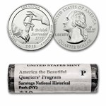 2015-P ATB Quarter Saratoga National Park 40-Coin Roll BU