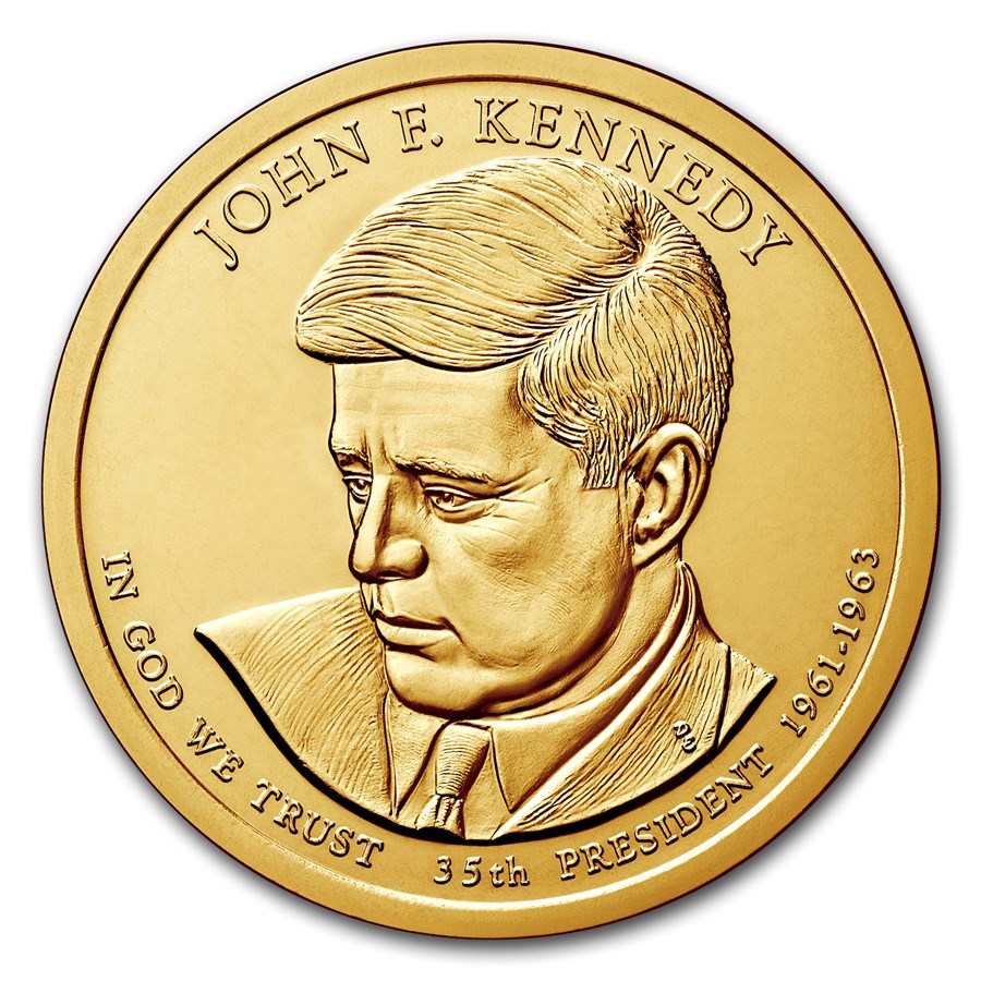 2015-P John F. Kennedy Presidential Dollar BU