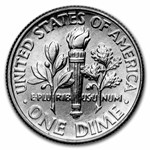 2015-P Roosevelt Dime 50-Coin Roll BU
