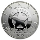 2015-P U.S. Marshals Service $1 Silver Commem Pf (Capsule Only)