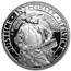 2015-P U.S. Marshals Service $1 Silver Commem Proof (w/Box & COA)