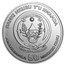 2015 Rwanda 1 oz Silver African Buffalo BU (Not Sealed)