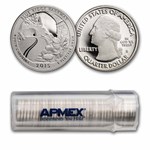 2015-S ATB Quarter Blue Ridge Parkway 40-Coin Roll Gem Proof