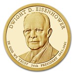 2015-S Dwight Eisenhower Presidential Dollar Proof