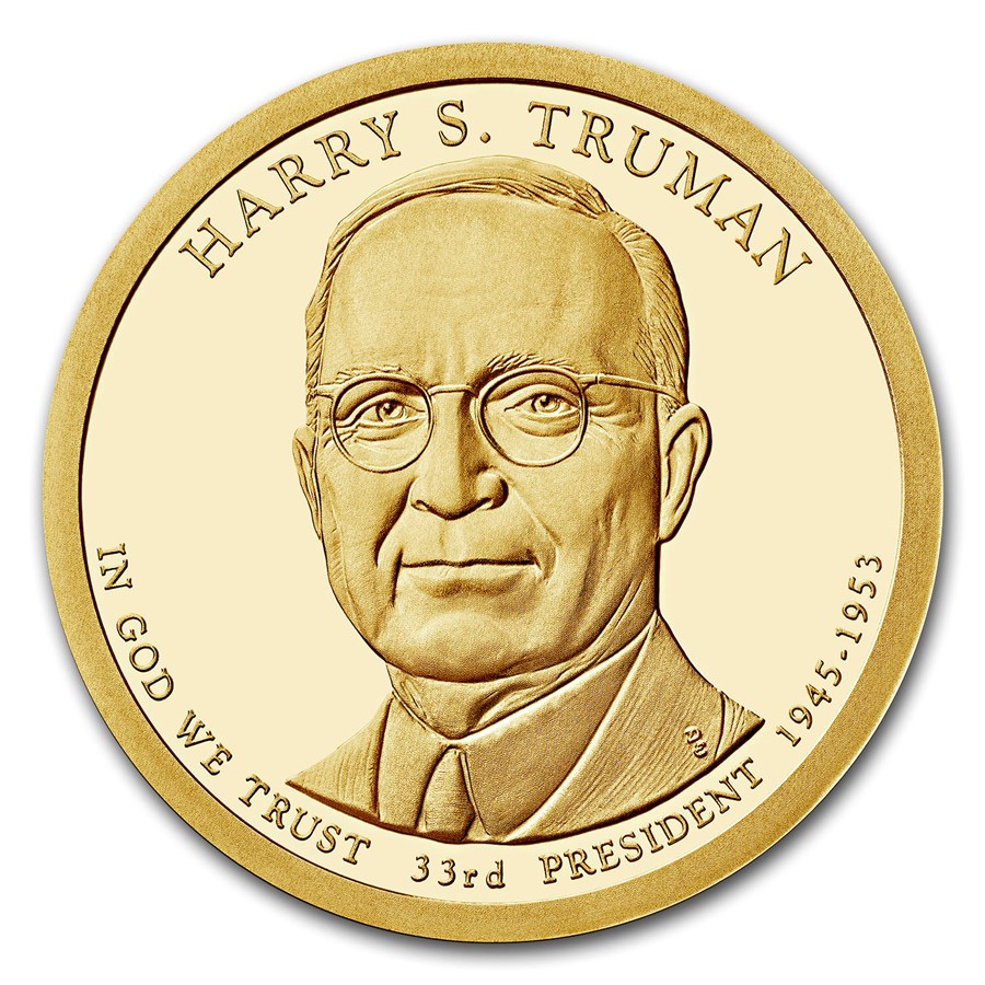 2015-S Harry Truman Presidential Dollar Proof