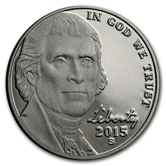 2015-S Jefferson Nickel Proof 2015-S Jefferson Nickel Proof