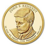 2015-S John F. Kennedy Presidential Dollar Proof