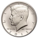 2015-S Kennedy Half Dollar 20-Coin Roll Proof