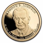2015-S Lyndon Johnson 20-Coin Presidential Dollar Roll PR
