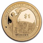 2015-S Native Amer $1 - Mohawk Ironworkers 20-Coin Roll Gem Proof