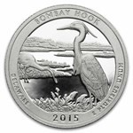 2015-S Quarter ATB Bombay Hook 40-Coin Roll Proof (Silver)