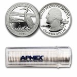 2015-S Quarter ATB Bombay Hook 40-Coin Roll Proof (Silver)