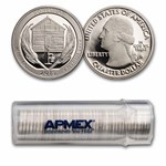 2015-S Quarter ATB Homestead Monument 40-Coin Roll Gem Proof