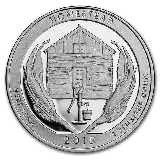 2015-S Quarter ATB Homestead National Monument Proof (Silver) 2015-S Quarter ATB Homestead National Monument Proof (Silver)