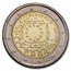 2015 Slovenia 2 Euro EU Flag BU