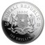 2015 Somalia 1 oz Silver Elephant BU