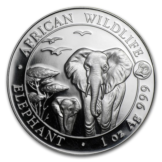 2015 Somalia 1 oz Silver Elephant (Ram Privy) 2015 Somalia 1 oz Silver Elephant (Ram Privy)