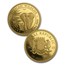 2015 Somalia 4-Coin Gold African Elephant Prestige Proof Set