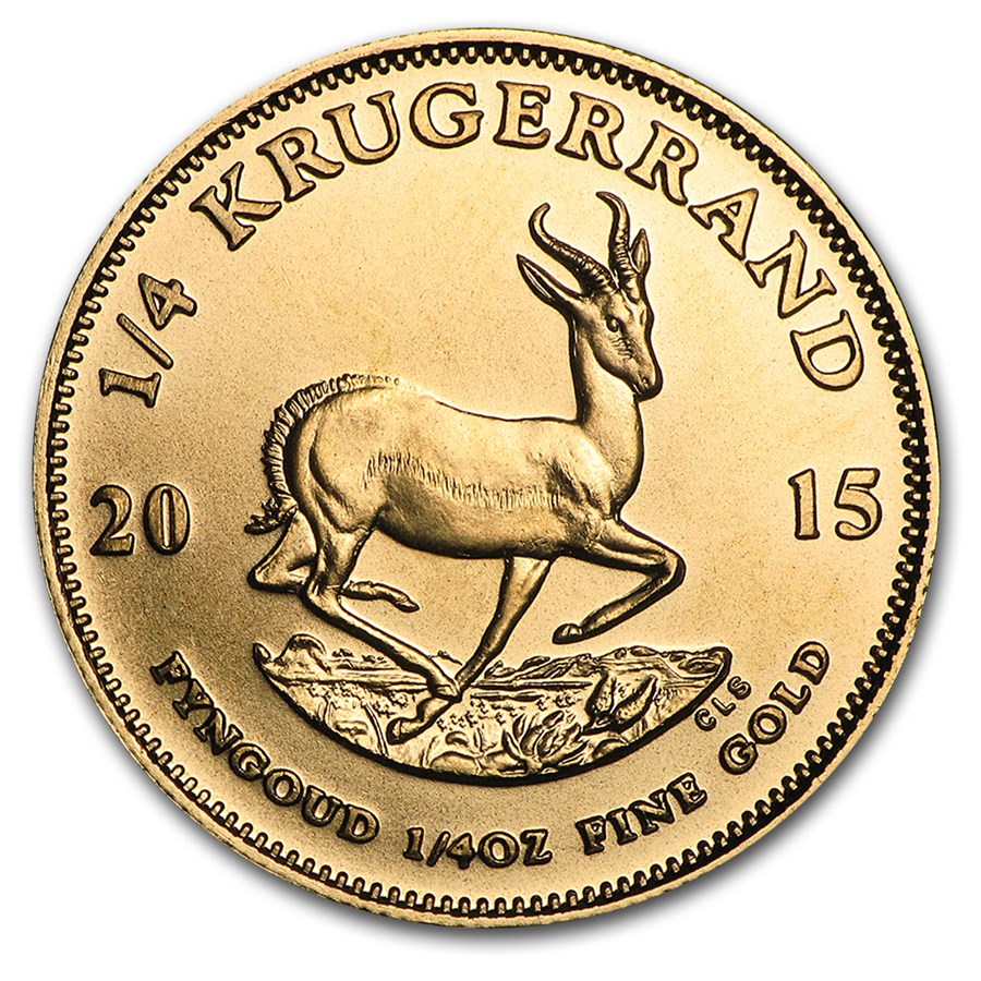 2015 South Africa 1/4 oz Gold Krugerrand