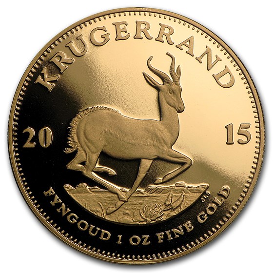 2015 South Africa 1 oz Gold Krugerrand Proof