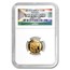 2015 South Africa 4-Coin Gold Natura Jackal PF-69 UCAM NGC