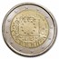2015 Spain 2 Euro EU Flag BU