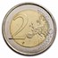 2015 Spain 2 Euro EU Flag BU