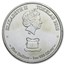 2015 Tokelau 1 oz Silver $5 Mokoha Great White Shark (Abrasions)