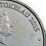 2015 Tokelau 1 oz Silver $5 Mokoha Great White Shark (Abrasions)
