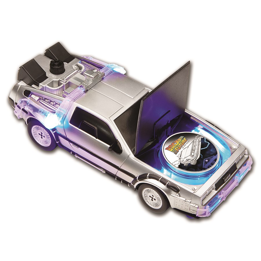 2015 Tuvalu 1 oz Silver Back to the Future Colorized Proof