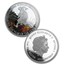 2015 Tuvalu 2-Coin 1 oz Silver Lunar Good Fortune Proof Set