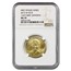 2015-W 1/2 oz Gold "Lady Bird" Johnson MS-70 NGC