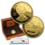 2015-W 1/2 oz Proof Gold Lady Bird Johnson (w/Box & COA)