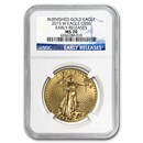 2015-W 1 oz Burnished Gold Eagle MS-70 NGC (Early Releases)