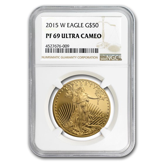 2015-W 1 oz Proof American Gold Eagle PF-69 UCAM NGC 2015-W 1 oz Proof American Gold Eagle PF-69 UCAM NGC