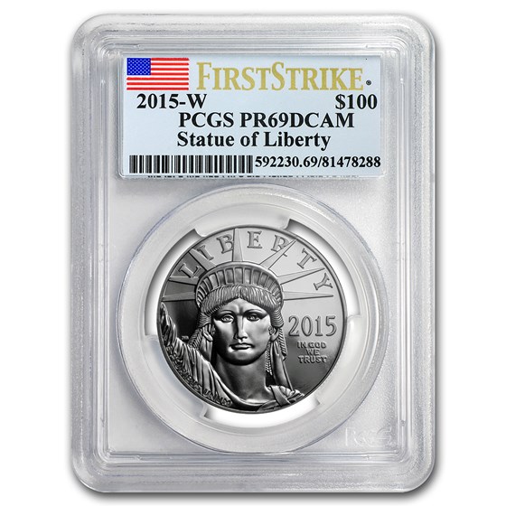 2015-W 1 oz Proof Platinum American Eagle PR-69 PCGS (FS) 2015-W 1 oz Proof Platinum American Eagle PR-69 PCGS (FS)