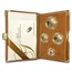 2015-W 4-Coin Proof American Gold Eagle Set (w/Box & COA)
