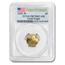 2015-W 4-Coin Proof Gold Eagle Set PR-70 PCGS (FS)