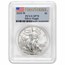 2015-W Burnished American Silver Eagle SP-70 PCGS (FS)