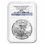 2015-W Burnished American Silver Eagle SP/MS-69 NGC