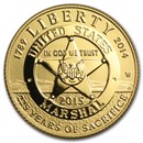 2015-W Gold $5 Commem U.S. Marshals Service Prf (w/Box & COA)