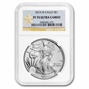 2015-W Proof American Silver Eagle PF-70 NGC