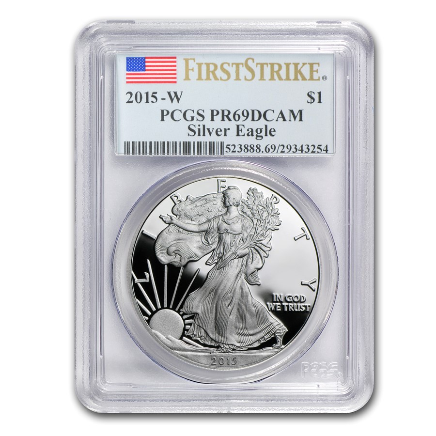 2015-W Proof American Silver Eagle PR-69 PCGS (FirstStrike®)