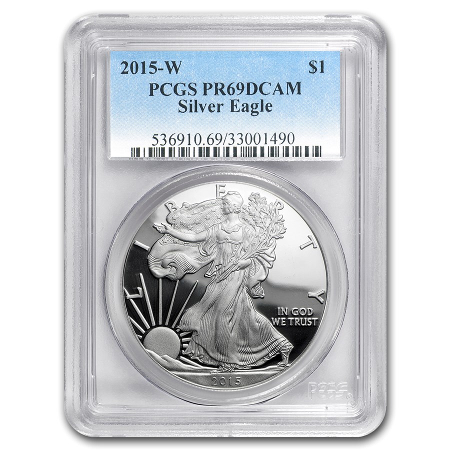 2015-W Proof American Silver Eagle PR-69 PCGS