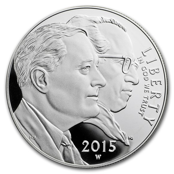 2015-W U.S. March of Dimes $1 Silver Commem Proof (Capsule Only) 2015-W U.S. March of Dimes $1 Silver Commem Proof (Capsule Only)