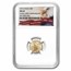 2016 1/10 oz American Gold Eagle MS-69 NGC