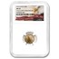 2016 1/10 oz Gold Eagle MS-70 NGC (30th Anniversary, Red Ribbon)