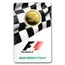 2016 1/4 oz $25 SI Gold Formula 1® Italy Grand Prix (In Assay)